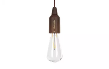 Фонарь NATUREHIKE LED outdoor light Wood grain Milk froth lamp  USB type