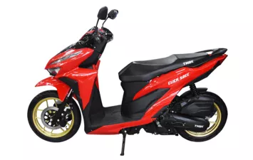 Скутер TMBK CLICK (Red Black, , )