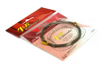 Поводковый материал Ushiwaka Steel Single Wire, 17кг5м
