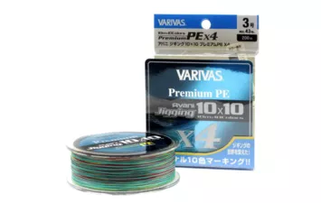 Шнур Varivas Avani Jigging 10x10 Premium x4 200 м