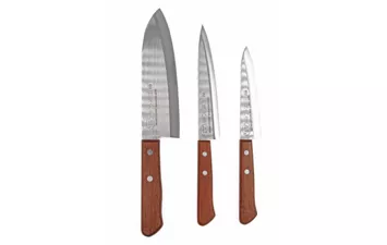 Набор ножей подарочный Satake Natural Wood (3 ножа)  HG8371