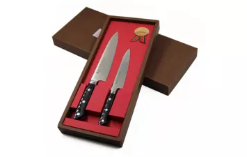 Набор ножей подарочный Satake Stainless Bolster  (2 ножа)  HG8361
