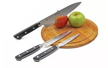 Набор ножей подарочный Satake Stainless Bolster  (3 ножа)  HG8362