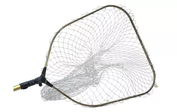 Подсачек Namazu склад.телескоп Namazu Pro NoKnot Net PVC  L-160, квадрат обод 60 см,