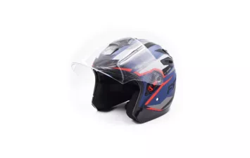 Шлем открытый FGN (Темный/синий One size)