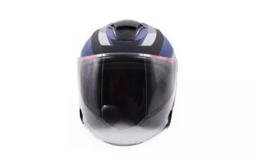 Шлем открытый FGN (Темный/синий One size)