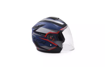 Шлем открытый FGN (Темный/синий One size)