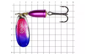 Блесна Blue Fox Vibrax UV 6 BFU6