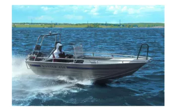 Мотолодка прогулочная Мастер 450 ПЛМ EVENRUDE E50DPL Лодка 234 Мотор 05073370