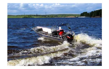 Мотолодка прогулочная Мастер 450 ПЛМ EVENRUDE E50DPL Лодка 234 Мотор 05073370