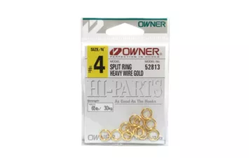 Кольца заводные OWNER Sprit Ring Regular gold 52813 (4)