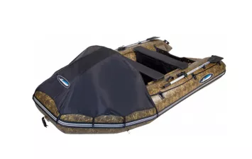 Лодка моторная ПВХ Gladiator E 380PRO КМФ (Камыш )