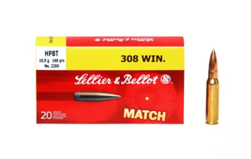 Патрон S&B к.308 Win HPBT 10,9 г