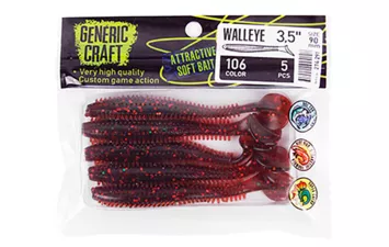 Виброхвост Generic Craft Walleye 3.5in