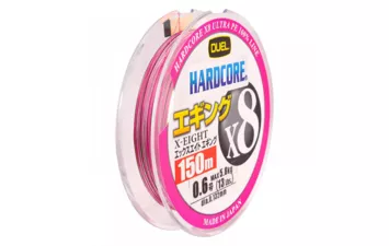 Шнур Duel PE Hardcore X8 EGING 150mm 0.6-1.5