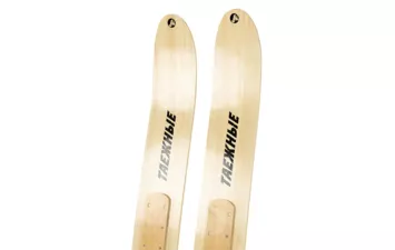 Лыжи Маяк Таежные 150*23 см дер. без накладок