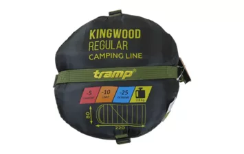 Спальник Tramp Kingwood Regular -5°С/-25°С TRS-053R
