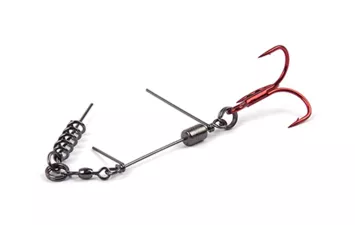 Монтаж Savage Gear SS Corkscrew Stinger Red+Bn