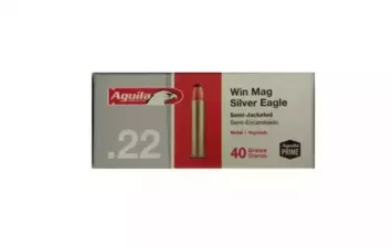 Патрон Aguila Ammunition к.22 WMR HV SP 2,59г (50 шт)