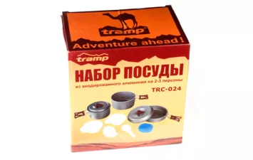 Набор посуды Tramp TRC-024 анодир. алюминий