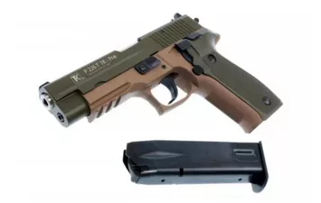 Пистолет ОООП P226Т ТК-Pro  к.10х28 Cerakote Green