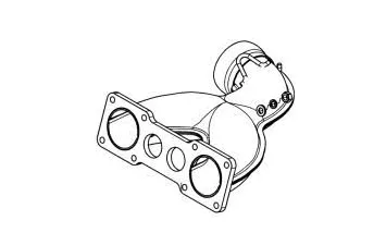 Коллектор выпускной Тайга 551 K20500010 0016472