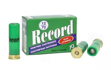 Патрон Record к.12/70 пуля Стрела 33 г