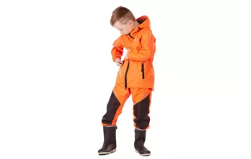 Детский комплект EVO Kids (мембрана) дождевой (куртка,брюки) (Orange 116-122)
