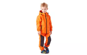 Детский комплект EVO Kids (мембрана) дождевой (куртка,брюки) (Orange 116-122)
