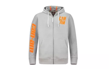 Кофта Can-Am Zipped Hoodie (Темно-серый  2XL)