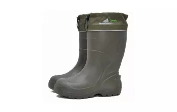 Сапоги Nordman Classic Pro до -50ºС утеплен,вкладыш из меха,с манжетой. (Оливковый 47)