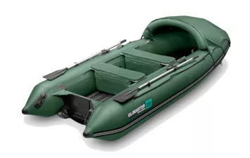 Лодка моторная ПВХ Gladiator E 350PRO (Зеленый (3) )