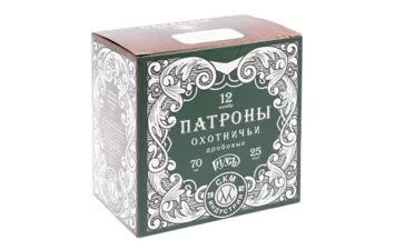 Патрон СКМ к.12/70 дробь Русь 36 г