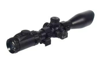 Прицел Leapers UTG 3-12х44 TS Premium AO MilDot + кольца Weaver