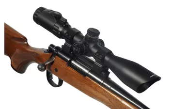 Прицел Leapers UTG 3-12х44 TS Premium AO MilDot + кольца Weaver