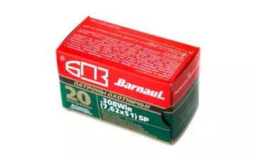 Патрон БПЗ к.308 Win SP 9,1 г