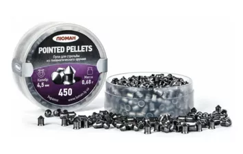 Пули Люман Pointed Pellets к.4,5 мм 0,68 г (300 шт)