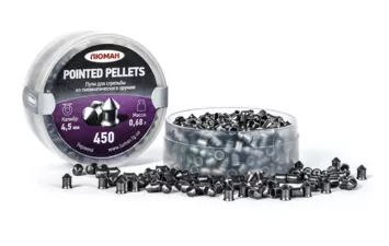 Пули Люман Pointed Pellets к.4,5 мм 0,68 г (450 шт)