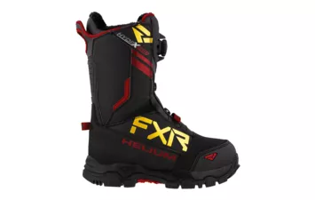 Ботинки FXR Helium BOA с утеплителем унисекс (Black/Rust/Gold 05(38)/07(40))