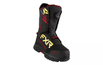 Ботинки FXR Helium BOA с утеплителем унисекс (Black/Rust/Gold 05(38)/07(40))