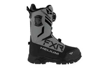 Ботинки FXR Helium Dual BOA с утеплителем унисекс '21 (Black/Steel 08(41)/10(43))