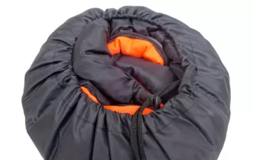 Спальник CAMPER PLUS  R-zip от -12 C (одеяло с подголов 195+35X90 см)