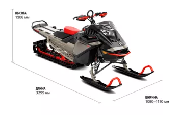 Снегоход SKI DOO Summit Expert 165 850 E-TEC Turbo DSHOT 2022