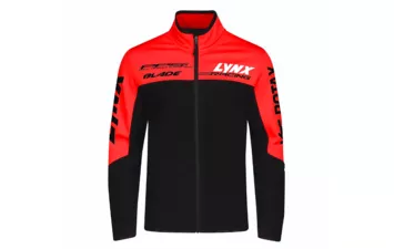 Кофта Lynx Logo Fleece Jacket мужская 659111 (Red S)