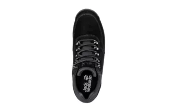 Полуботинки Jack Wolfskin Hikestar Low M (Black/Black 10)