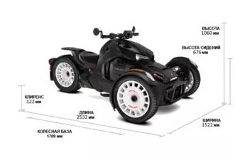 Трицикл Can-Am RYKER Rally 900 ACE CVT '2022