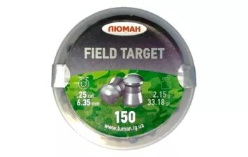 Пули Люман Field Target  к.6,35 мм 2,15 г (150 шт)