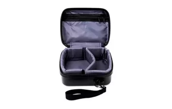 Кейс Русский пластик Airkatz под наушники + очки  21,5х16,5х9,5 (Черный )