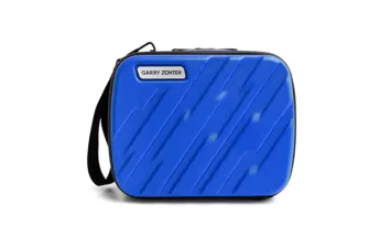 Кейс Русский пластик Airkatz под наушники + очки  21,5х16,5х9,5 (Синий )