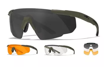 Очки Wiley X  Saber Advanced  (OD Green, Lens Clear+Grey+Rust)